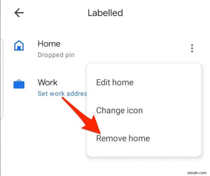 Cách đặt địa chỉ nhà trong Google Maps