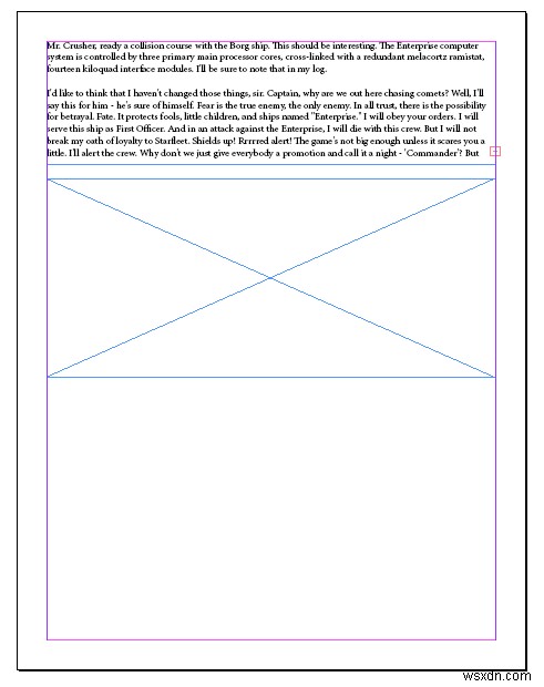 Cách liên kết khung văn bản trong Adobe InDesign