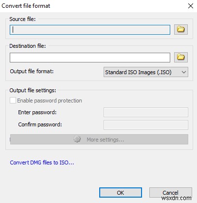 Cách chuyển đổi file IMG sang ISO