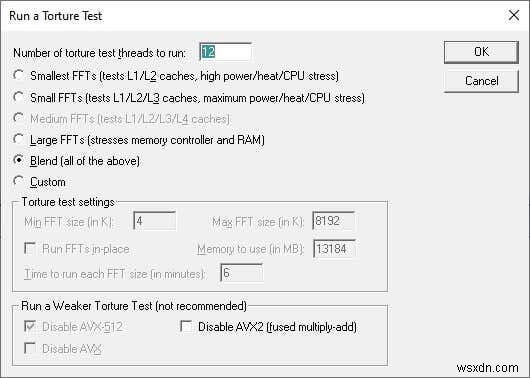 Cách thực hiện kiểm tra độ bền CPU (CPU Stress Test)
