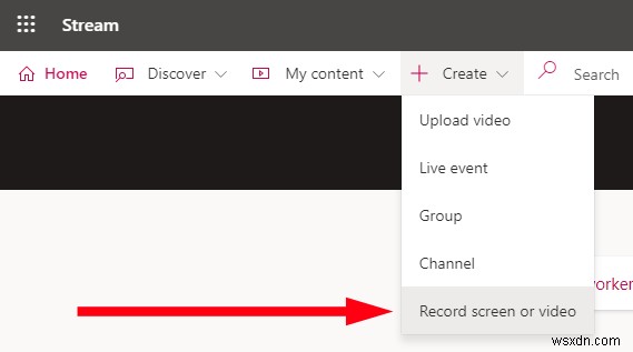 Cách quay màn hình với Microsoft Stream