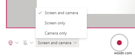 Cách quay màn hình với Microsoft Stream