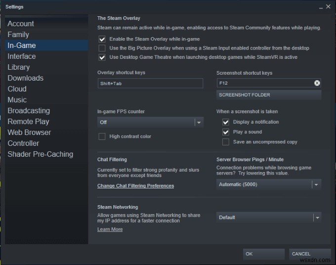 Cách hiển thị bộ đếm FPS tích hợp của Steam
