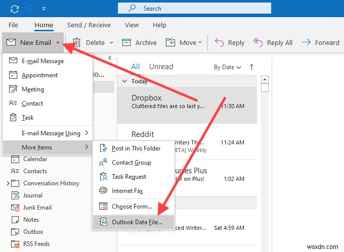 Cách sửa file PST Outlook bị hỏng hoặc lỗi