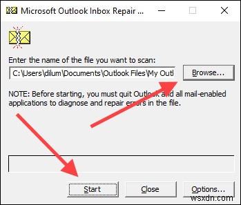 Cách sửa file PST Outlook bị hỏng hoặc lỗi