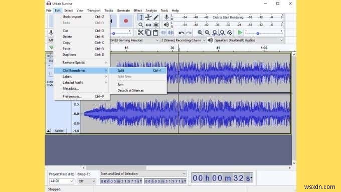 Cách tách âm thanh trong Audacity và các mẹo hữu ích khác