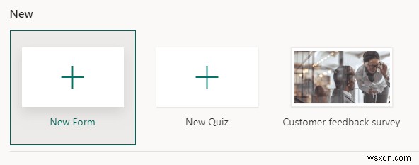 Cách sử dụng Microsoft Forms