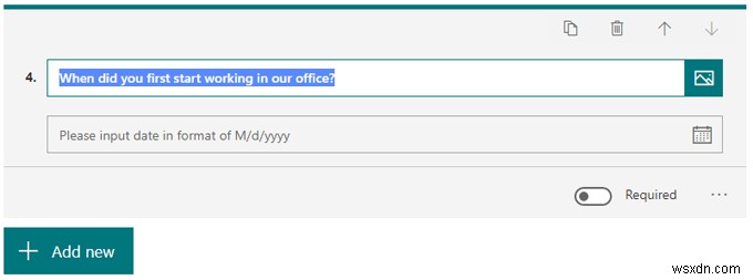 Cách sử dụng Microsoft Forms