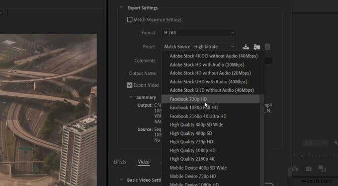 Cách Xuất Video Từ Premiere Pro Lên Mạng Xã Hội