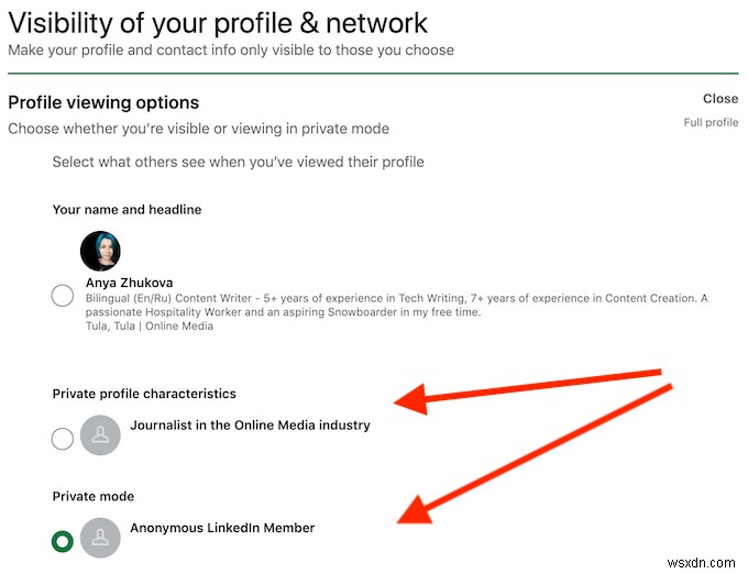 Chế Độ Riêng Tư LinkedIn Là Gì Và Cách Xem Hồ Sơ Bằng Chế Độ Này