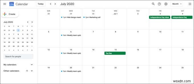 5 Cách Lấy Google Calendar Ra Màn Hình Desktop