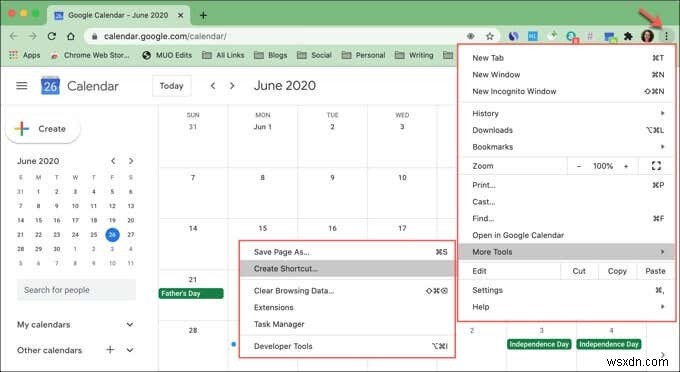 5 Cách Lấy Google Calendar Ra Màn Hình Desktop