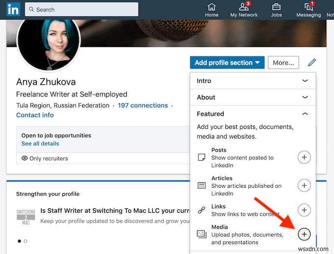 Cách Thêm Hoặc Cập Nhật CV Trên LinkedIn