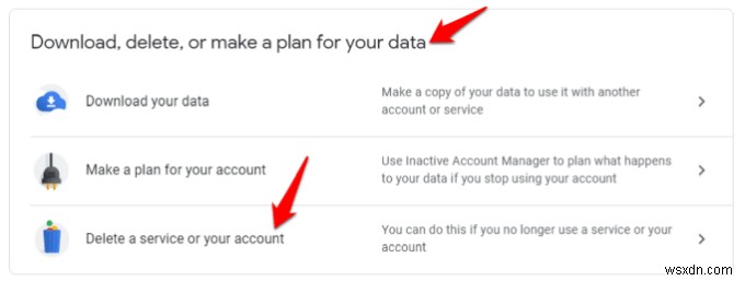 Cách xóa tài khoản Gmail