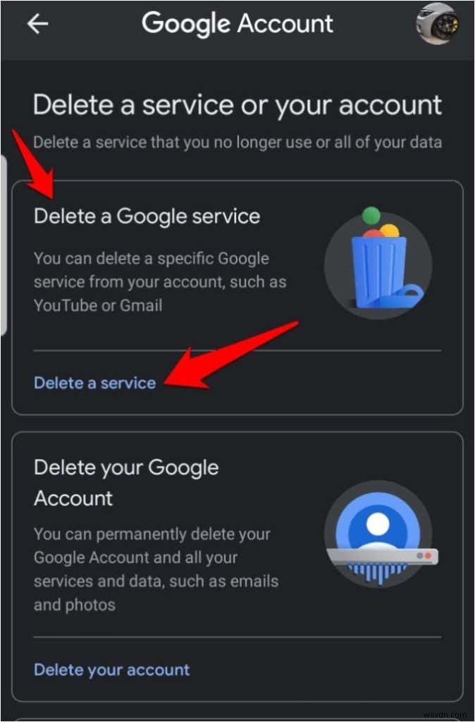 Cách xóa tài khoản Gmail