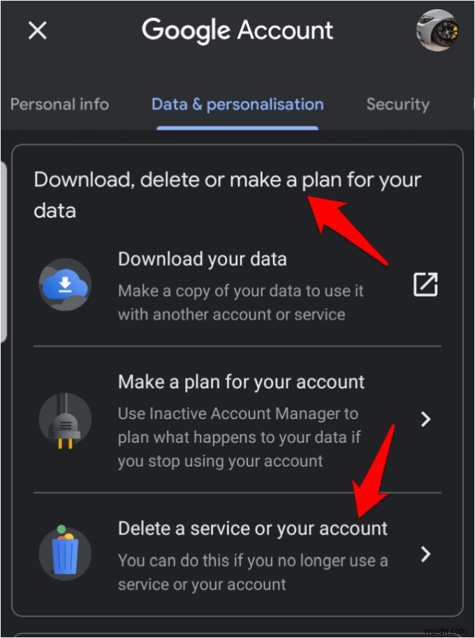 Cách xóa tài khoản Gmail