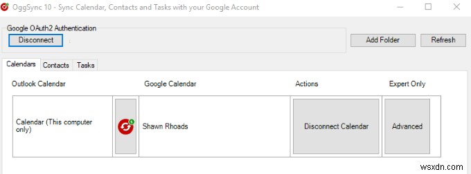Cách đồng bộ Google Calendar với Outlook