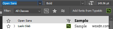 Cách thêm font vào Photoshop