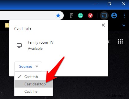 Cách dùng Chromecast truyền toàn bộ màn hình máy tính đến TV