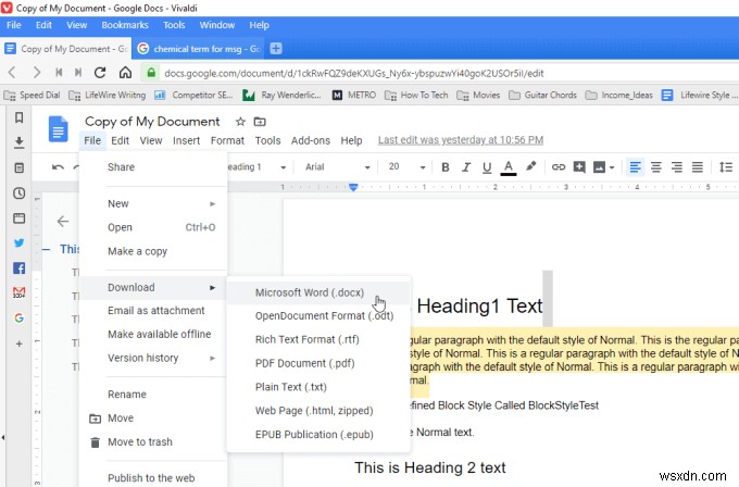 Cách in tài liệu Google Docs kèm bình luận