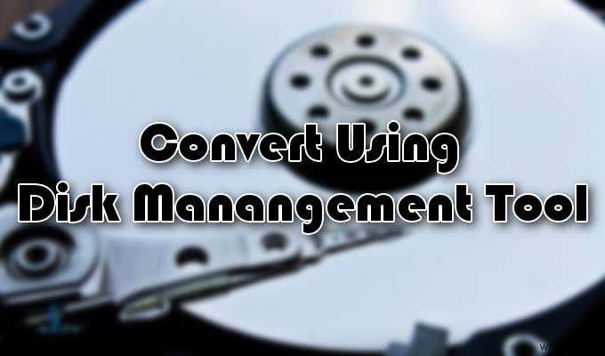 Cách chuyển đổi Dynamic Disk sang Basic Disk