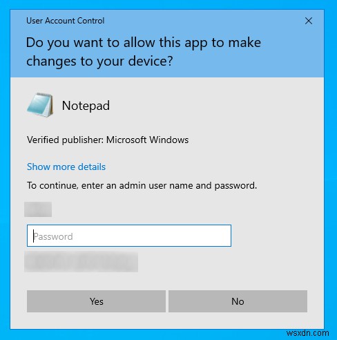 Mở Notepad với quyền Admin để tránh lỗi  Access is Denied  (Truy cập bị từ chối)