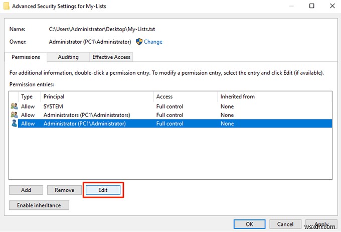 Cách ngăn chặn file bị xóa hoặc đổi tên trong Windows