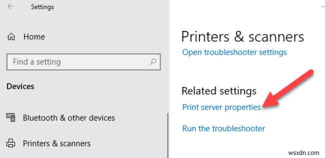 Cách gỡ bỏ hoặc loại bỏ Driver máy in khỏi Windows 10