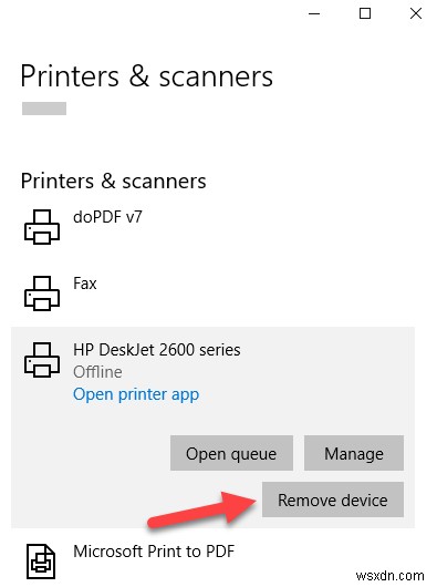 Cách gỡ bỏ hoặc loại bỏ Driver máy in khỏi Windows 10