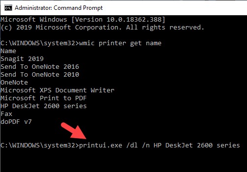 Cách gỡ bỏ hoặc loại bỏ Driver máy in khỏi Windows 10