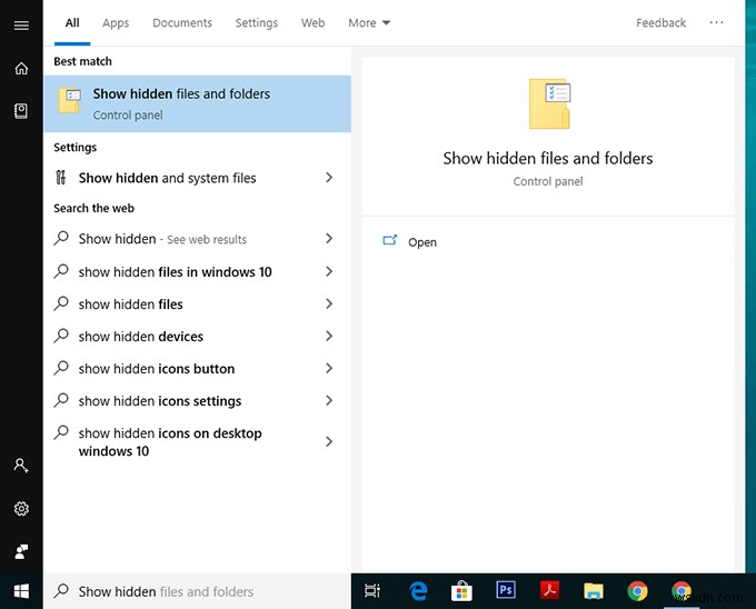 4 cách tìm file lớn trong Windows 10