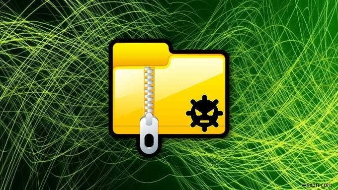 Cách trích xuất file từ thư mục Zip bị hỏng