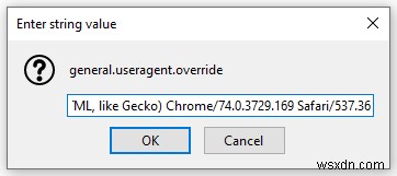 Cách thay đổi User Agent trình duyệt mà không cài Extension