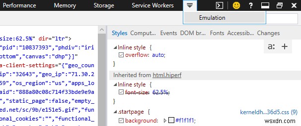Cách thay đổi User Agent trình duyệt mà không cài Extension