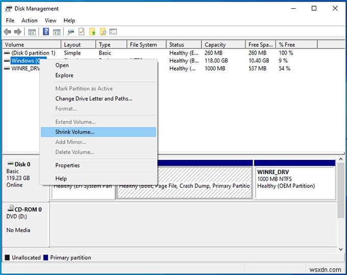 Cách tạo ổ lưu trữ dùng chung cho hệ thống Dual-Boot