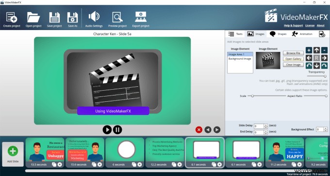Cách tạo video hoạt hình với VideoMakerFX