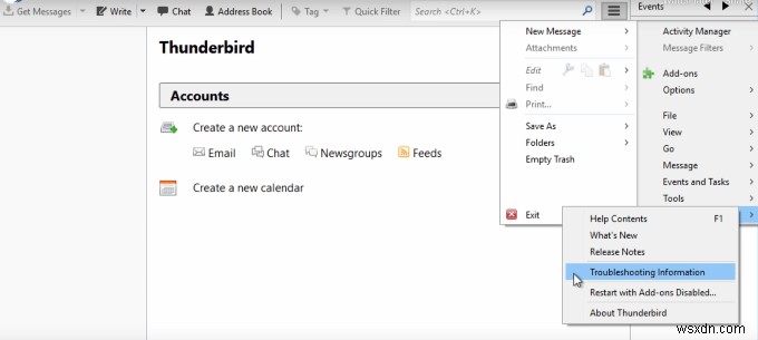 Cách chuyển hồ sơ Thunderbird & Email sang máy tính Windows mới