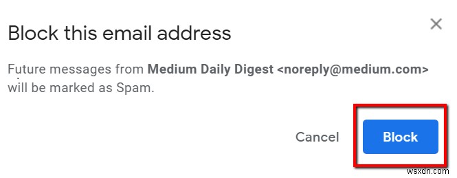 Cách chặn người trên Gmail dễ dàng
