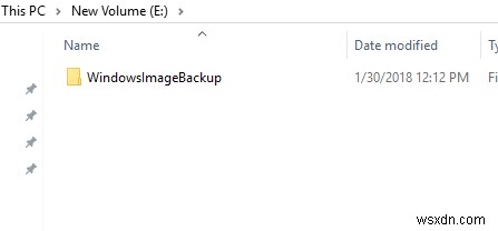 Tạo bản sao lưu hệ thống (System Image) Windows 10