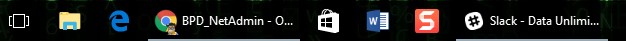 Cách xóa chữ trên biểu tượng trong thanh tác vụ Windows