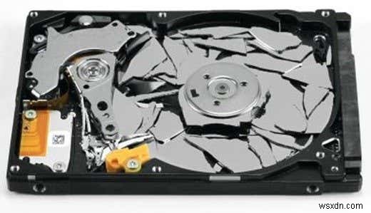 Khắc phục sự cố ổ cứng bị lỗi
