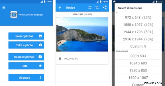 Thu nhỏ ảnh trên Windows, Mac, iOS và Android