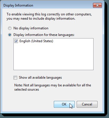Xuất, Xóa và Tăng kích thước Event Logs trong Windows