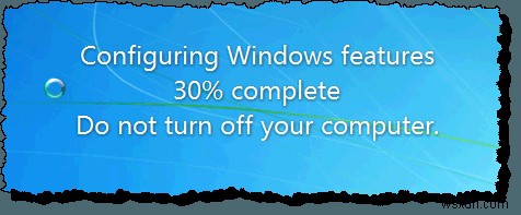 Bật/Tắt tính năng Windows (Enable/Disable Windows Features)