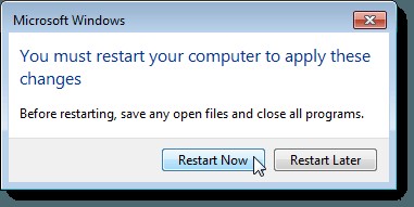 Bật/Tắt tính năng Windows (Enable/Disable Windows Features)