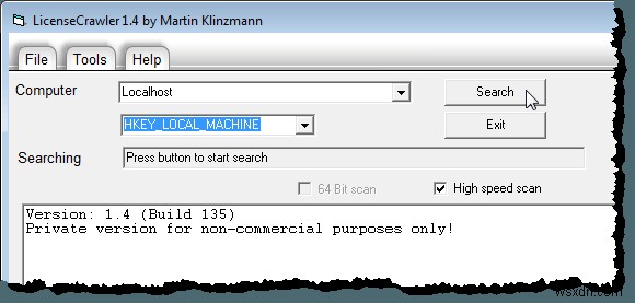 Khôi phục License Key phần mềm đã cài đặt