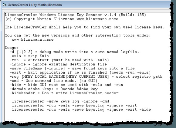Khôi phục License Key phần mềm đã cài đặt