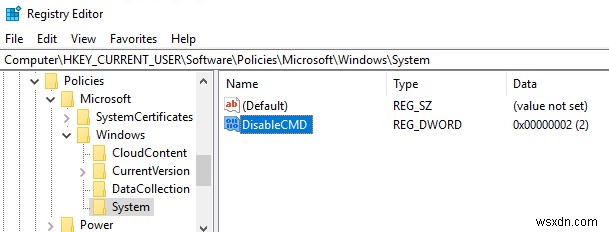 Ngăn chặn truy cập Command Prompt trong Windows