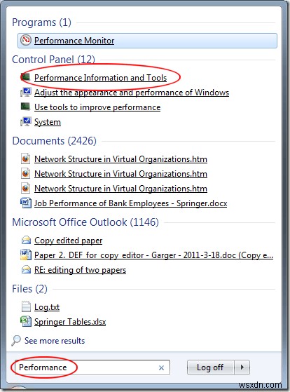 Tạo báo cáo sức khỏe hệ thống (System Health Report) trong Windows 7 kiểm tra lỗi
