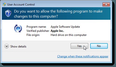 Cập nhật trình duyệt Safari của Apple trên Windows